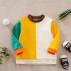 Sudadera delgada de manga larga para niños de primavera y otoño, Top unisex tipo jersey para bebé, Camiseta básica, Manga larga de primavera y otoño