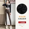 Calça Tubarão de Lã de Cordeiro para Barbie Quente de Inverno com Forro de Fleece Espessada de Cintura Alta Controle de Barriga Leggings de Yoga para Mulheres