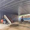 Almacén Exterior Grande, Estacionamiento de Fábrica, Toldo para Sol, Toldo para Puesto de Comida, Toldo Móvil Retráctil, Aislamiento Térmico y Protección contra la Lluvia