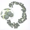 Amazon Hoja Verde Hoja Redonda Eucalipto Hoja de Sauce Enredadera Hiedra Flor Decorativa Transfronterizo Comercio Exterior Flor Artificial