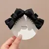 Pinza de Garra Pequeña con Strass de Estrella de Cinco Puntas en Forma de Corazón para Mujer, Pinza de Garra Exquisita de Gama Alta para Medio Cabello, Accesorio para el Cabello Tipo Pinza de Tiburón