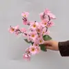 Simulação de wintersweet flor de ameixa chinesa ameixa vermelha seca wintersweet garra arranjo de flores arranjo de flores de casamento decoração decoração arranjo de flores