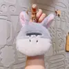 Bolso de Hombro Colgante Muñeca Tigre Burro Peluche Billetera para Monedas Colgante Pequeño Llavero Regalo de Cumpleaños Regalo Pequeño