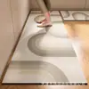 Estilo Wabi-Sabi Novo Tapete de Chão Antiderrapante para Cozinha Tapete de Porta Resistente ao Desgaste e Absorvente de Água Tapete de Chão de Lama Diatomácea Tapete Antiderrapante Doméstico Fácil de Cuidar