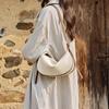 2026 Nuevo Estilo Piel de Vaca Gama Alta Estilo Maillard Bolso de Hombro de Moda para Mujer Primavera/Verano Más Vendido Cuero Genuino Bolso Cruzado Tipo Dumpling