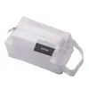 Bolsa de Maquillaje de Malla Portátil Bolsa de Almacenamiento de Malla Simple Estuche para Lápices Bolsa de Almacenamiento para Artículos Pequeños Artículos de Tocador
