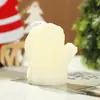 Decorações de Natal Mini Luvas de Lã em Formato Velas Perfumadas Lembrancinhas Velas Perfumadas Enfeites de Mesa