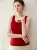 Chaleco de Punto Consinee 100% Cachemira Pura para Mujer, Listo para Usar, Cuello en U, Sin Mangas, Suéter Base