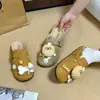 Pantuflas Retro Baotou para Mujer 205 Primavera y Otoño Ropa de Exterior Nuevos Zapatos de Mezclilla Birkenstock Zapatos Muller para Mujer Zapatos Perezosos