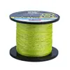 Línea de pesca de caballo fuerte de cuatro trenzados invisible moteado 500 m Línea principal sublínea Cable de pesca tejido PE anti-mordida resistente al desgaste para pescar