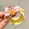 Modernas y coloridas nuevas ligas para el cabello 2026, accesorios versátiles para el cabello inspirados en la dopamina para niños, diademas de alta gama con temática de dulces M&M