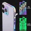 Adequado para Protetor de Tela para Celular Apple 14 1716 iPhone 12 Pro Max Moldura 13 Pro Max Luminoso 15 Filme de PET