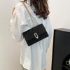 Moda Tendência Versátil Têxtil Ombro Transversal Feminina Bolsa Transfronteiriça Primavera Nova Corrente Pequena Quadrada