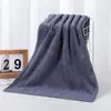 Toalla 75 Microfibra Salón de Belleza Barbería Pañuelo para la Cabeza Poliéster-Nylon Absorbente Suave Engrosada Toalla para Secar el Cabello