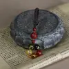 Colgante de Fortuna de Cinabrio, Colgante del Dios de la Riqueza de Cinco Vías, Colgante del Perro del Zodiaco, Llavero de Pareja, Colgante Zen Estilo Chino, Regalo de Bendición