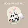 Mouse Pad Apoio de Pulso Logo Meninas Apoio de Pulso para Mouse Suporte de Pulso para Computador Escritório Tapete de Borracha Estampa Atacado