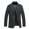 Atacado de Fábrica Shopping Center Moda Terno Novo Masculino Lã Casual Terno Masculino Slim Fit Lã Único Jaqueta Ocidental