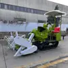 Colheitadeira de Trigo, Colheitadeira com Ensacamento Automático, Fabricante de Colheitadeira de Arroz Tipo Esteira, Multifuncional