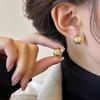 Pendientes Nuevos 2024 Lujo Accesible Borla Diseño Pequeño Elegante Galvanizado 18Kins Pendientes de Diamante de Gama Alta Pendientes