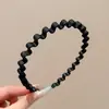Diadema ondulada invisible sin costuras de corona alta para mujer, adecuada para uso diario, diadema que no aprieta, pinza para el pelo para lavarse la cara, accesorio para el pelo