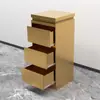 Gabinete de Herramientas para Salón de Peluquería, Gabinete de Trabajo para Barbería, Gabinete Moderno para Corte de Cabello, Mostrador Integrado de Acero Inoxidable para Herramientas, Salón de Peluquería