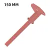 Pinza Vernier de Plástico de 150 mm Negra para Medir Espaciado de Cejas Longitud Regla de Posicionamiento Set de Reglas para Tatuaje de Cejas