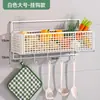 Estante de cocina para cebolla, jengibre y ajo, caja de almacenamiento multifuncional para condimentos montada en la pared, varios utensilios, canasta para verduras sin necesidad de taladrar