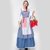Halloween Oktoberfest cosplay Fantasia de Empregada Doméstica Europeia e Americana Mansão Francesa Empregada de Fazenda Fantasia de Palco