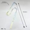 Lindo Palo Juguete para Gatos con Oruga y Ojos Grandes, Juguete Interactivo y Resistente a Mordidas para Gatos con Cascabel