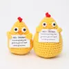 Productos transfronterizos de Amazon adornos de muñeca de dibujos animados de frutas y verduras tejidos de lana hechos a mano energía positiva