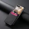 Adecuado para funda de teléfono móvil Moto Razr70Ultra, cartera con anillo, tarjetero, funda protectora Razr60 de color liso