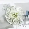 Flores de Crisantemo de Capas de Color Impreso Simulado con Forma de Garra de Dragón, Decoración de Atmósfera para el Festival del Doble Noveno, Flores Artificiales, Accesorios de Flores para Fotografía en Casa