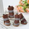 Sapatos Respiráveis Antiderrapantes para Pets de Verão Malha Refletiva Vazada Conforto Bichon Frisé Coberturas para Patas de Cachorro Pequeno Suprimentos para Cachorro Primavera