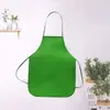 Avental infantil para pintura transfronteiriço spot, avental de não tecido sem bolso, avental doméstico para arte, à prova d'água e resistente a manchas, impressão no atacado