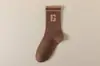 Calcetines de Algodón Puro Bordados de Media Pantorrilla para Invierno con Calcetines de Pantalón de Tiburón Calcetines Deportivos de Otoño e Invierno Calcetines para Mujer Calcetines de Zhuji Sin Calcetines de Lana