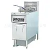Freidora Eléctrica Vertical con Doble Cilindro, Doble Pantalla, Cuatro Pantallas, Freidora de Cocina Occidental, Papas Fritas, Hamburguesa, Freidora KFC, Freidora Eléctrica