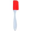 En stock mayoreo espátula de silicona dividida para pastel para batir crema, mantequilla, espátula pequeña, herramienta para hornear