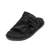 Sandálias Birkenstock de tamanho grande para homens, nova moda de verão, antiderrapantes de sola grossa, de uso duplo para dirigir e praia