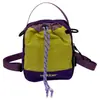 Bolso Cruzado Informal Transfronterizo, Mochila Portátil con Cordón para Ciclismo al Aire Libre, Bolso de Hombro Unisex para Viajes y Commuting, Bolsillo para Botella de Agua