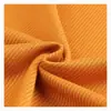 Tela de Sarja Gruesa en Stock 330g Tejido de Punto Poliéster-Spandex para Moda Otoño e Invierno Tejido para Ropa de Casa de Mujer