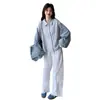 Otoño 2026 Nuevo Moda Casual Simple Elegante Reductor de Edad Adelgazante Chaleco de Mezclilla + Camisa Conjunto de Dos Piezas Moderno