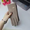 Guantes de invierno para mujer con forro polar, engrosados, a prueba de frío, cálidos, cortavientos, para exteriores, equitación, conducción, tacto de terciopelo, algodón, venta al por mayor