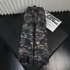 Pantalones retro estilo americano tie-dye camuflaje, colección de otoño para hombre, pantalones rectos lavados de moda, pantalones deportivos casuales de corte limpio