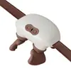 Mini Masajeador Portátil para Hombros y Cuello, Dispositivo de Amasamiento Muscular Transfronterizo para Trapecio Cervical, Masajeador Manual para Aliviar Meridianos en Hombros y Cuello