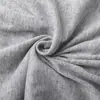 Conjunto de Pijama de Shorts de Manga Larga Gris Transfronterizo Estilo Nuevo Primavera 2025 Europeo y Americano Pijama Tejido Ropa de Casa para Exportación para Mujeres