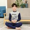 Conjunto de ropa interior de algodón para adolescentes 22 nuevo primavera y otoño cálido para el hogar ropa infantil ropa interior para niños grandes otoño ropa de otoño pantalones de otoño venta al por mayor
