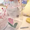 Bonito Cubo de Basura Pequeño de Escritorio para Uso Doméstico, Pecera Pequeña Acrílica Transparente para Pez Betta, Contenedor de Almacenamiento Cuadrado para Basura