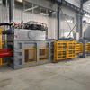 Prensa enfardadeira horizontal para sacos de plástico, enfardadeira para resíduos de papel, enfardadeira para resíduos de roupas e garrafas de bebidas