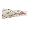 Diadema deportiva con estampado de estilo europeo y americano, banda para el cabello para yoga, banda absorbente de sudor, diadema antitranspirante de ala ancha para mujer.