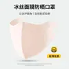 Mascarilla Protectora Solar Sin Costuras de Seda de Hielo Estilo Nuevo Primavera y Verano, Mascarilla Protectora para Ojos de Seda de Hielo, Diseño 3D, Alto Valor Estético, Uso en Exteriores para Mujeres